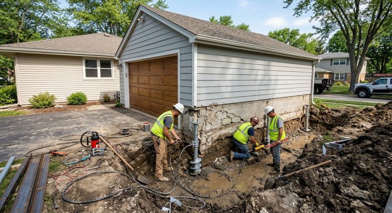 Basement Foundation Repair in Cabarrus County, NC