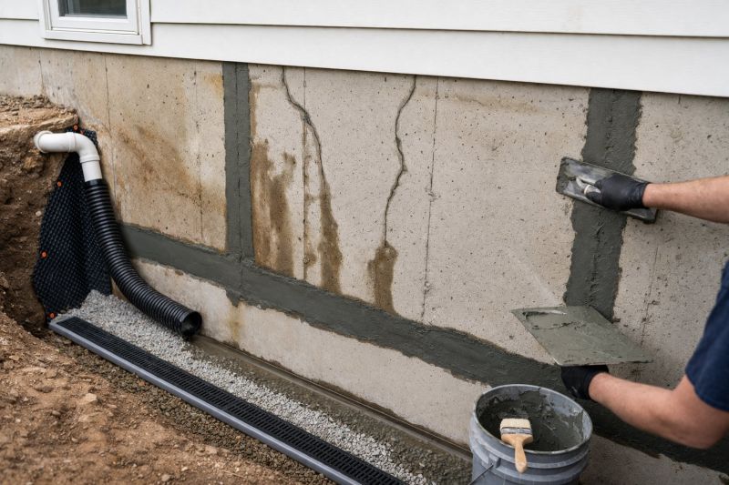 Basement Foundation Repair in Montgomery County, NC