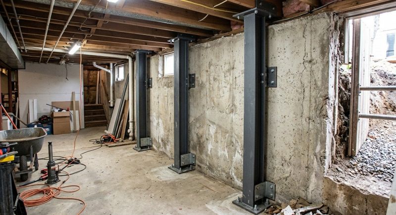 Basement Stabilization in Albemarle, NC