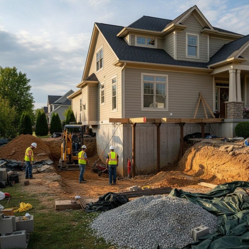 Building Foundation Repair in Albemarle, NC