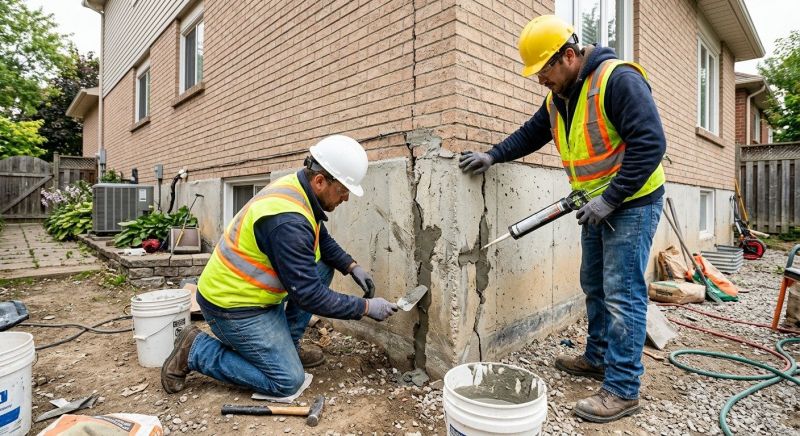 Building Foundation Repair in Rockwell, NC
