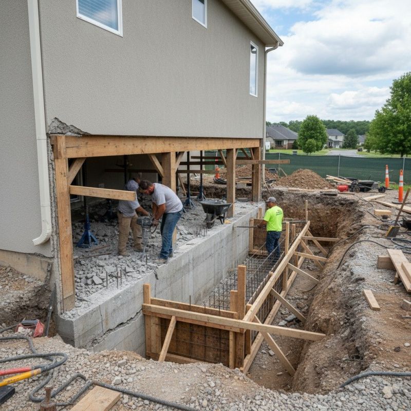 Building Foundation Repair in Stanly County, NC
