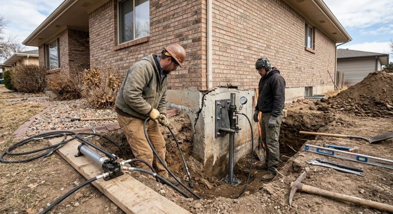 Building Foundation Repair in Troy, NC