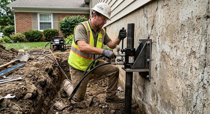 Concrete Foundation Leveling in Denton, NC