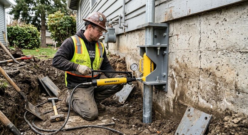 Concrete Foundation Leveling in Locust, NC