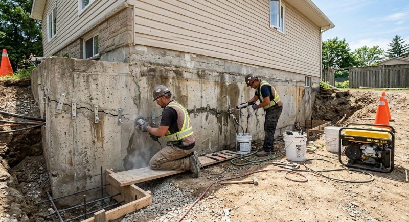 Concrete Foundation Repair in Albemarle, NC