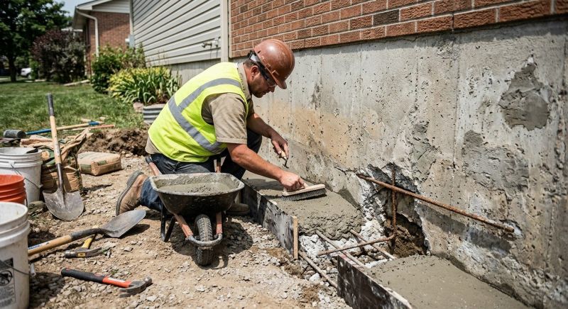 Concrete Foundation Repair in Norwood, NC