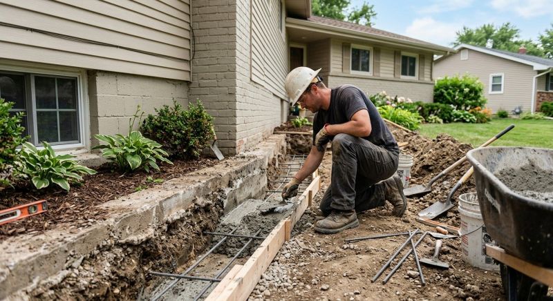 Concrete Foundation Repair in Troy, NC