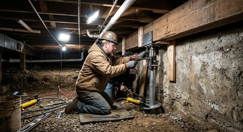 Crawlspace Foundation Repair in Denton, NC
