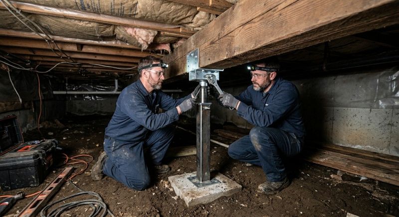 Crawlspace Foundation Repair in Midland, NC