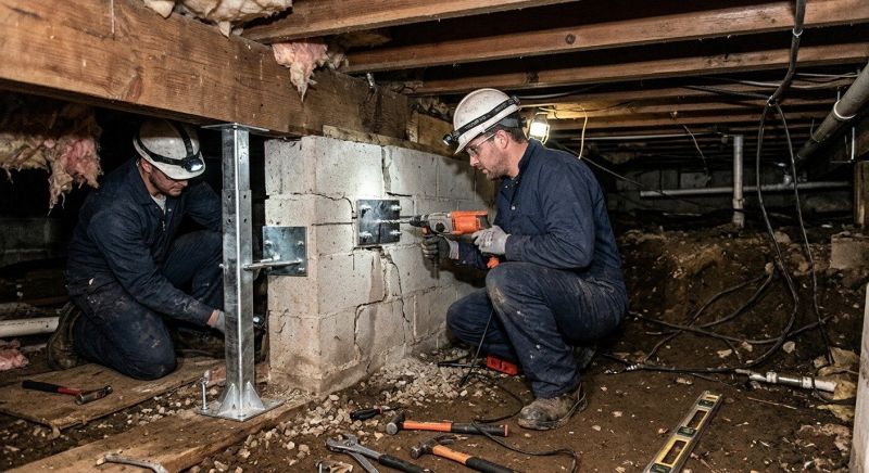 Crawlspace Foundation Repair in Mount Pleasant, NC