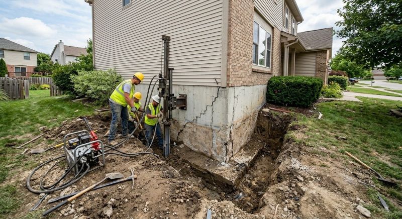 Deep Foundation Repair in Albemarle, NC