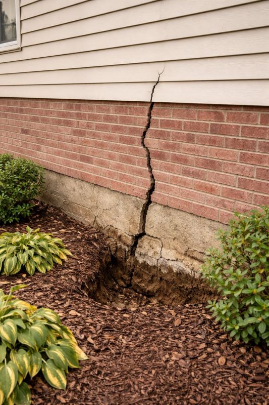 Foundation Crack Repair in Denton, NC