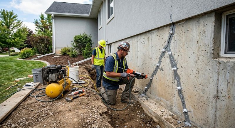 Foundation Damage Repair in Biscoe, NC