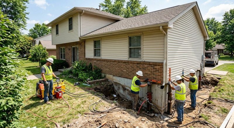 Foundation Jacking in Concord, NC