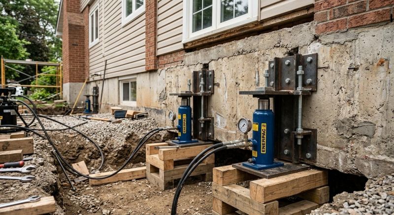 Foundation Jacking in Denton, NC