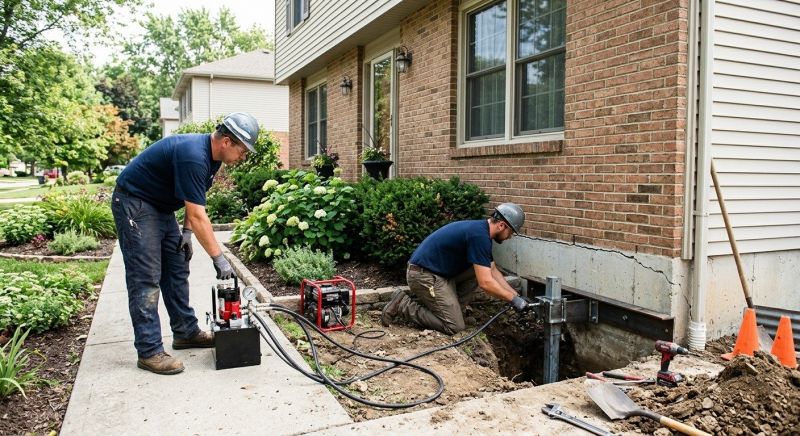 Foundation Jacking in Denton, NC