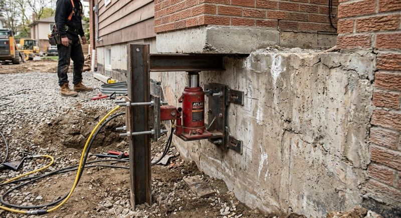 Foundation Jacking in Kannapolis, NC