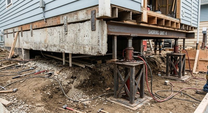 Foundation Jacking in Albemarle, NC