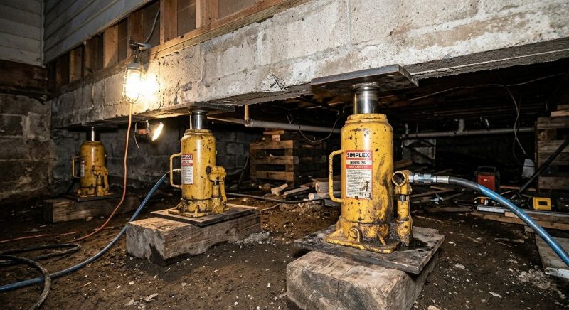 Foundation Jacking in Midland, NC