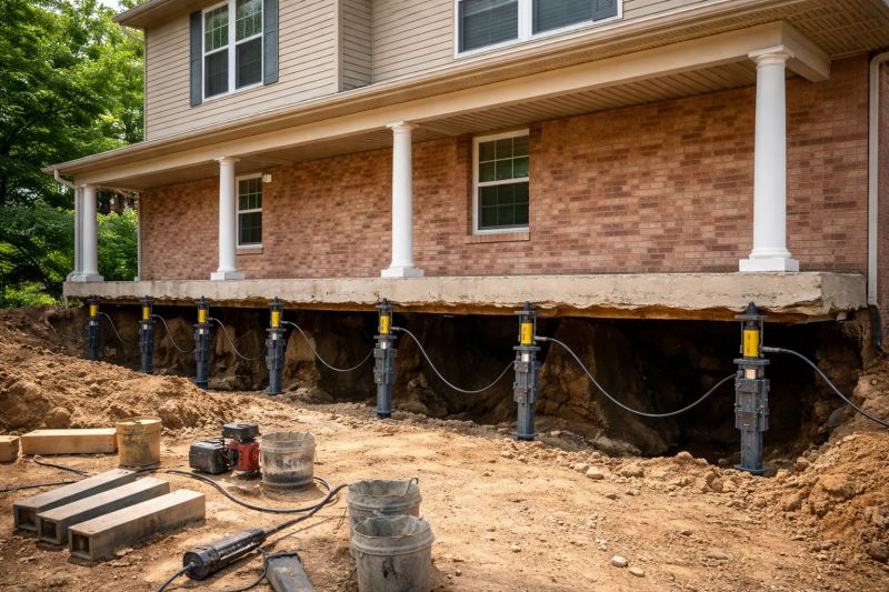 Foundation Jacking in Mount Pleasant, NC