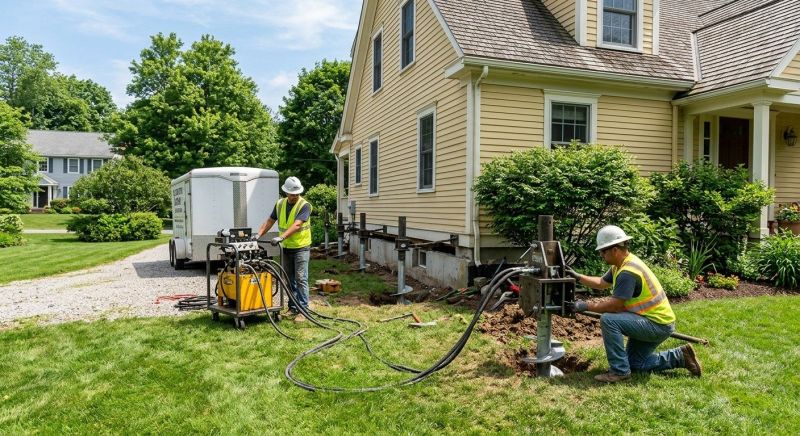 Foundation Lifting in Albemarle, NC