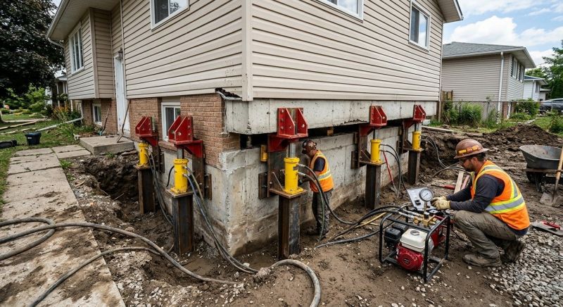 Foundation Lifting in Troy, NC