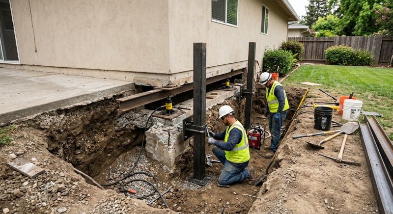Foundation Pier Repair in Albemarle, NC