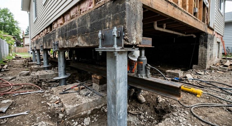 Foundation Raising in Cabarrus County, NC