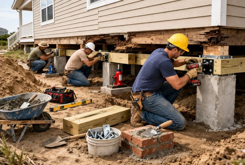 Foundation Raising in Troy, NC
