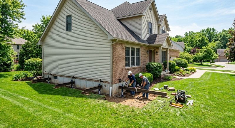 Foundation Releveling in Albemarle, NC