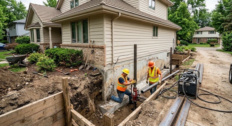 Foundation Repair in Locust, NC