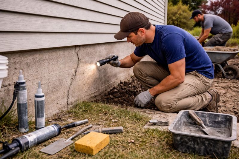 Foundation Repair in Locust, NC