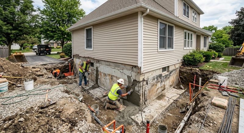 Foundation Restoration in Albemarle, NC