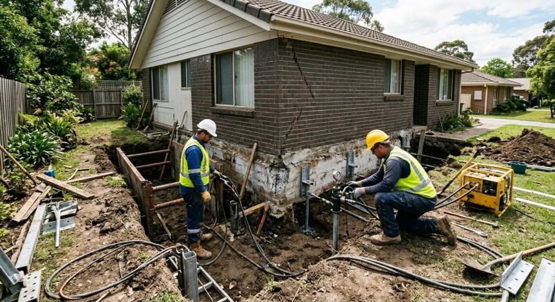 Foundation Stabilizing in Biscoe, NC