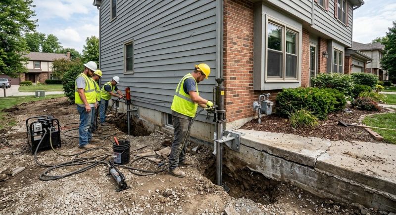 Foundation Stabilizing in Concord, NC