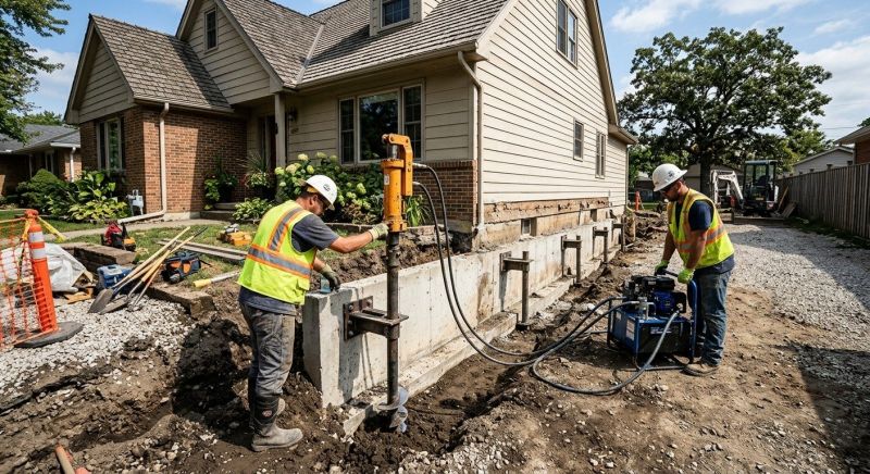 Foundation Stabilizing in Albemarle, NC