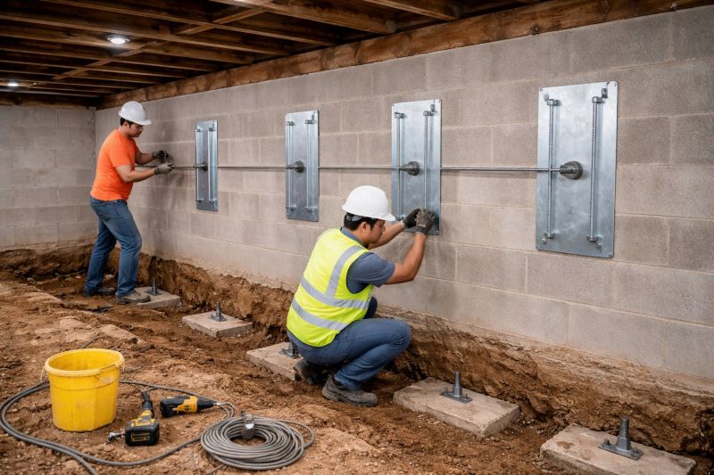 Foundation Stabilizing in Locust, NC