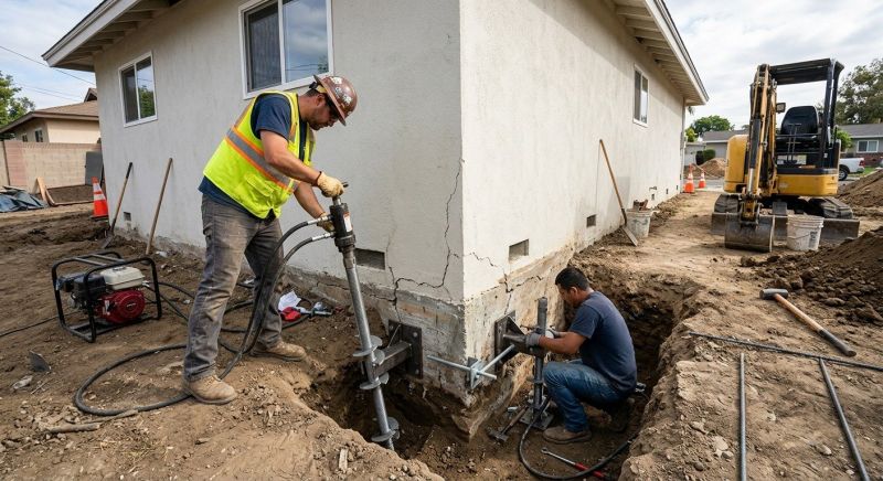 Foundation Stabilizing in Montgomery County, NC