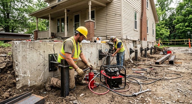 Foundation Stabilizing in Mount Pleasant, NC