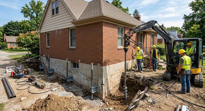 Foundation Stabilizing in Stanly County, NC
