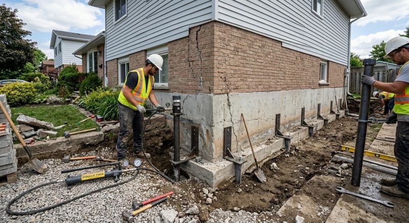 Foundation Stabilizing in Troy, NC