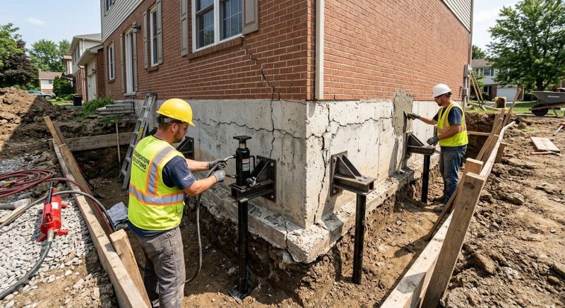 Foundation Structural Repair in Biscoe, NC