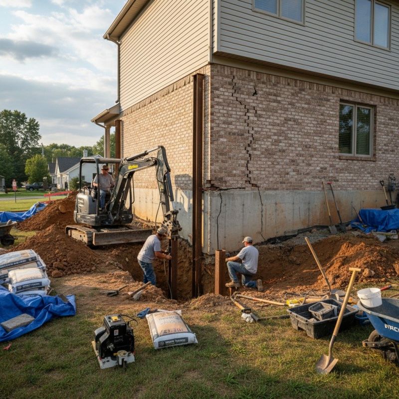 Foundation Structural Repair in Biscoe, NC
