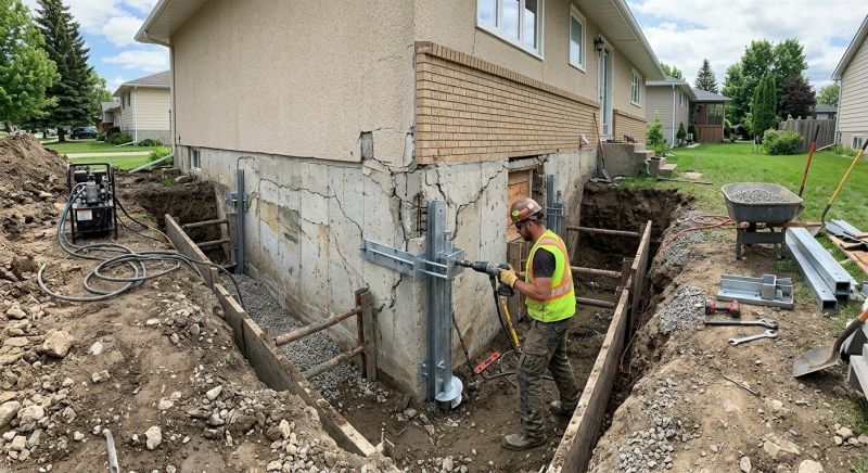 Foundation Structural Repair in Rockwell, NC