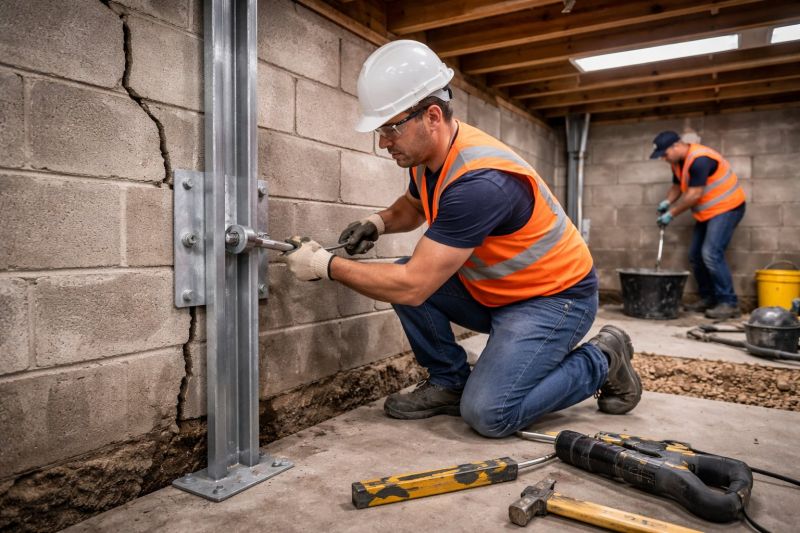 Foundation Structural Repair in Rockwell, NC