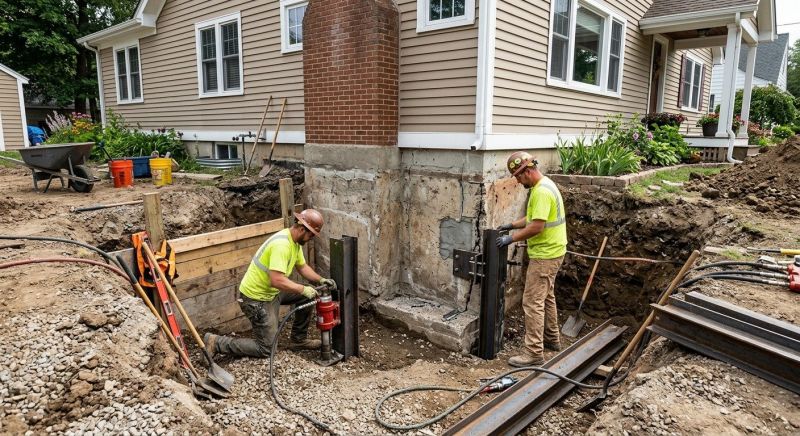 Foundation Structural Repair in Troy, NC