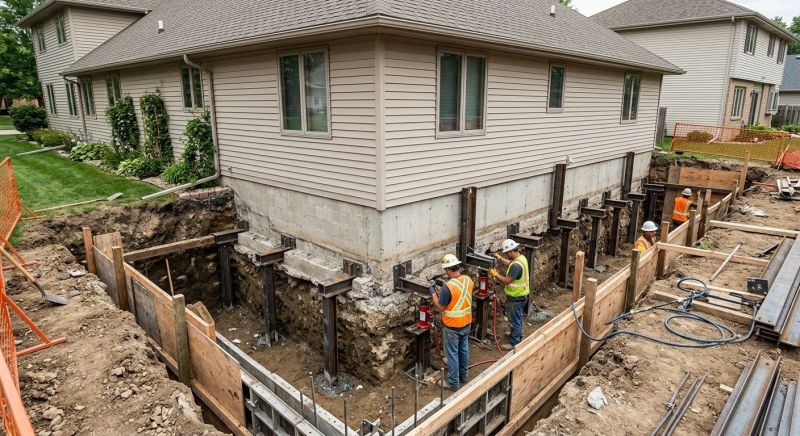 Foundation Underpinning in Albemarle, NC