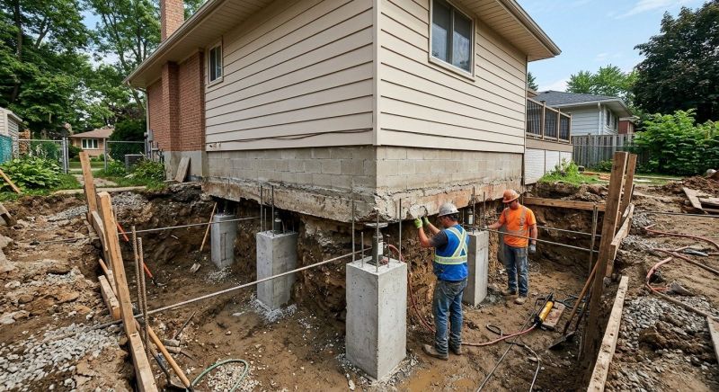 Foundation Underpinning in Albemarle, NC