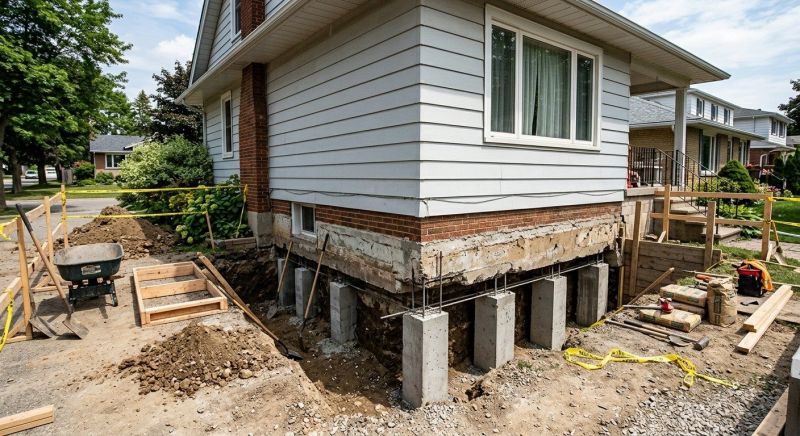 Foundation Underpinning in Albemarle, NC